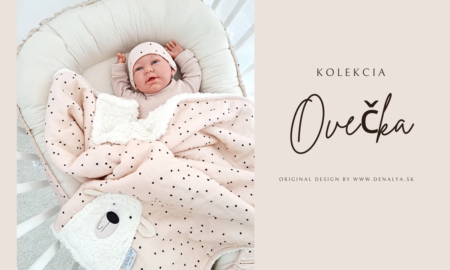 Kolekcia Ovečka pre bábätko do detskej postieľky